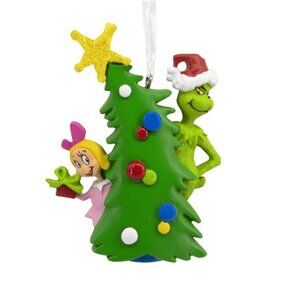 Dr. Seuss's How the Grinch Stole Christmas! Grinch with Cindy-Lou Who Ornament
